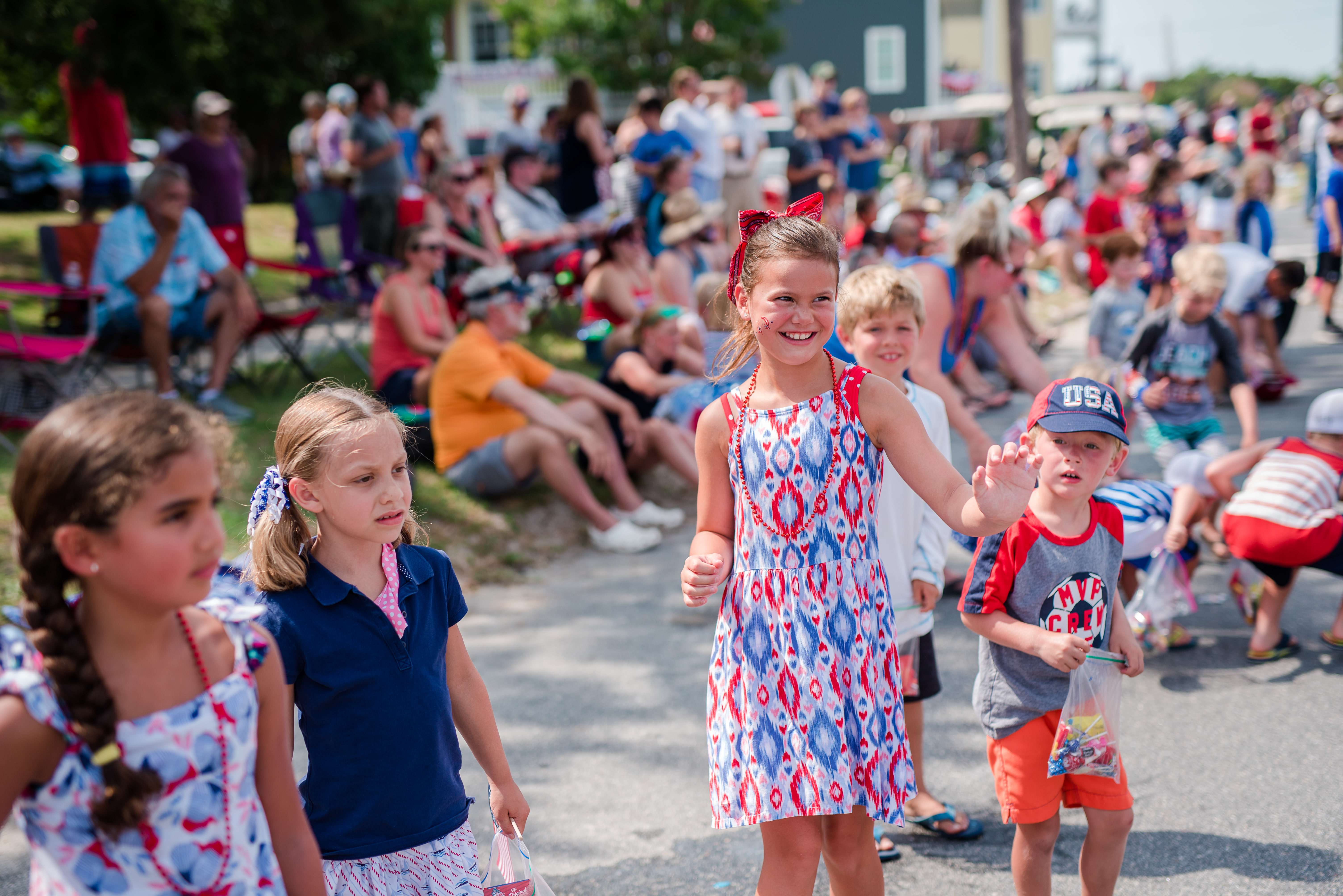 Kids at Parade